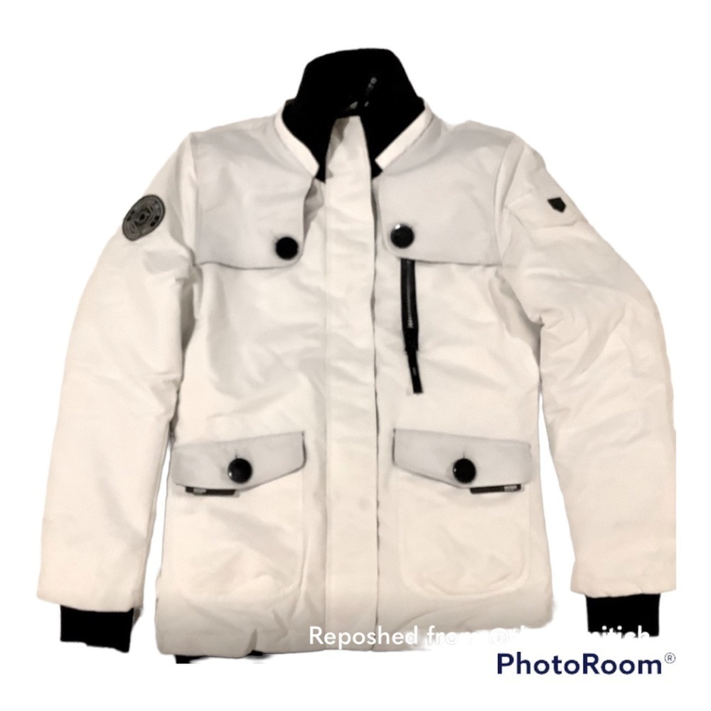 Noize Cruelty Free White Jacket Medium Claire